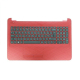 Cover upper (top cover) rojo + teclado español HP 15-ba series - 855024-071