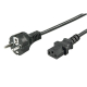 Cable de alimentación (Schuko recto - C13) 5 metros torre monitor TV
