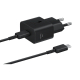 Cargador Samsung 25W carga superrápida + cable negro EP-T2510XBEGEU