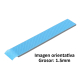 Thermal pad azul 100mm x 25mm x 1.5mm CPU GPU RAM chips