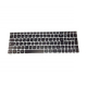 Teclado portugués Lenovo Ideapad G50-70 (marco plata teclas negras) GS6234339KBD