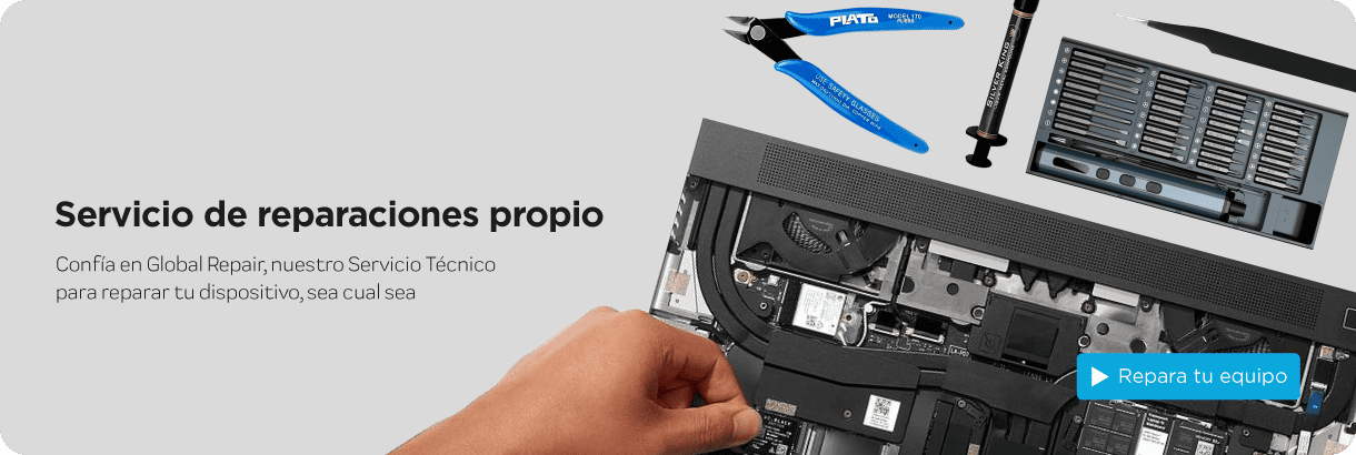 Servicio de reparaciones propio Global Repair