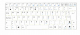 Teclado blanco español Asus Netbook EEE PC 1000H 1000HA 1000HD - 04GOA0D1KSP10-1