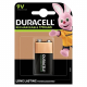 Duracell pila recargable 170mAh 9V HR9V