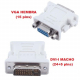 Adaptador DVI-I macho (24+5 pins) a VGA hembra (15 pins) - CAB0430