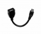 Cable micro usb macho a usb hembra OTG para smartphones y tablets - SGS0004