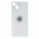 Tapa trasera de color Blanco para iPhone 13 - con hueco de cámara grande para fácil instalación